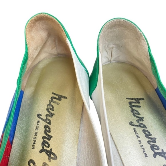 MARGARET J. -Vintage Leather Peep Toe Size 7 - Picture 8 of 9